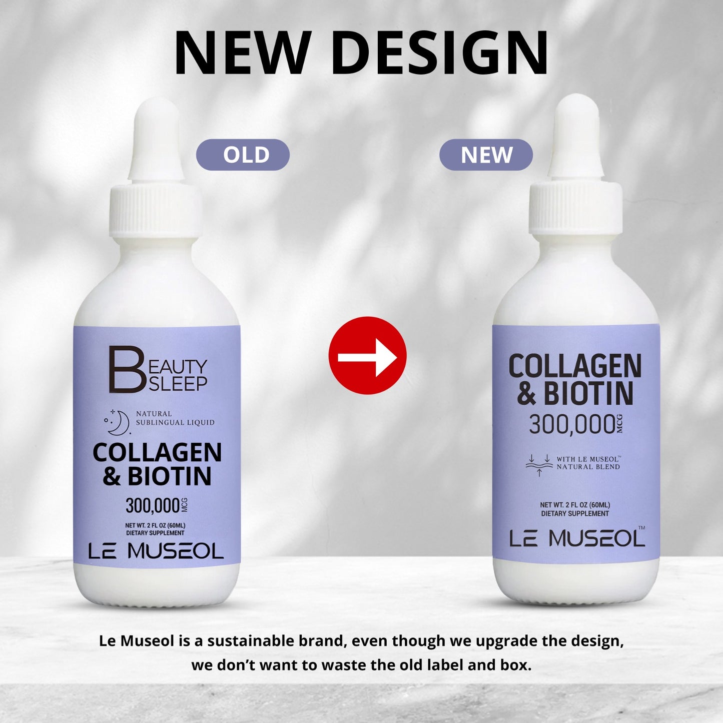 Le Museol Beauty Collagen & Biotin Dietary Liquid Blend